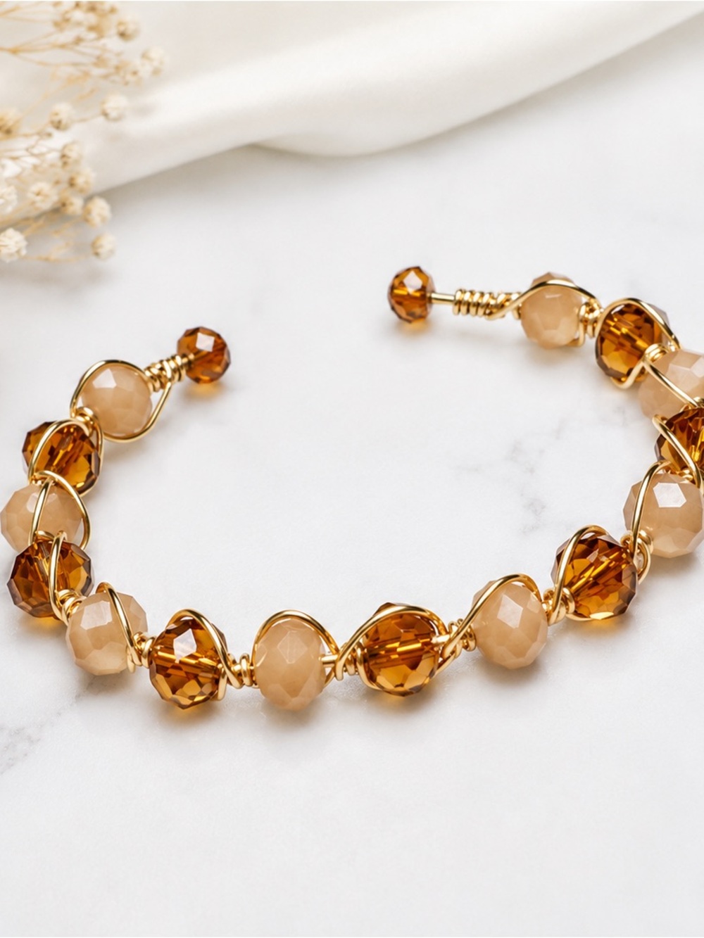 Solenne Amber Bracelet